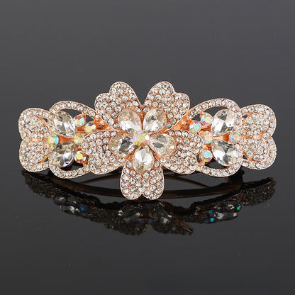 Crystal hair clip