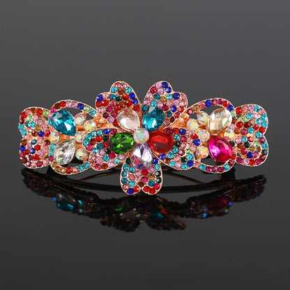 Crystal hair clip