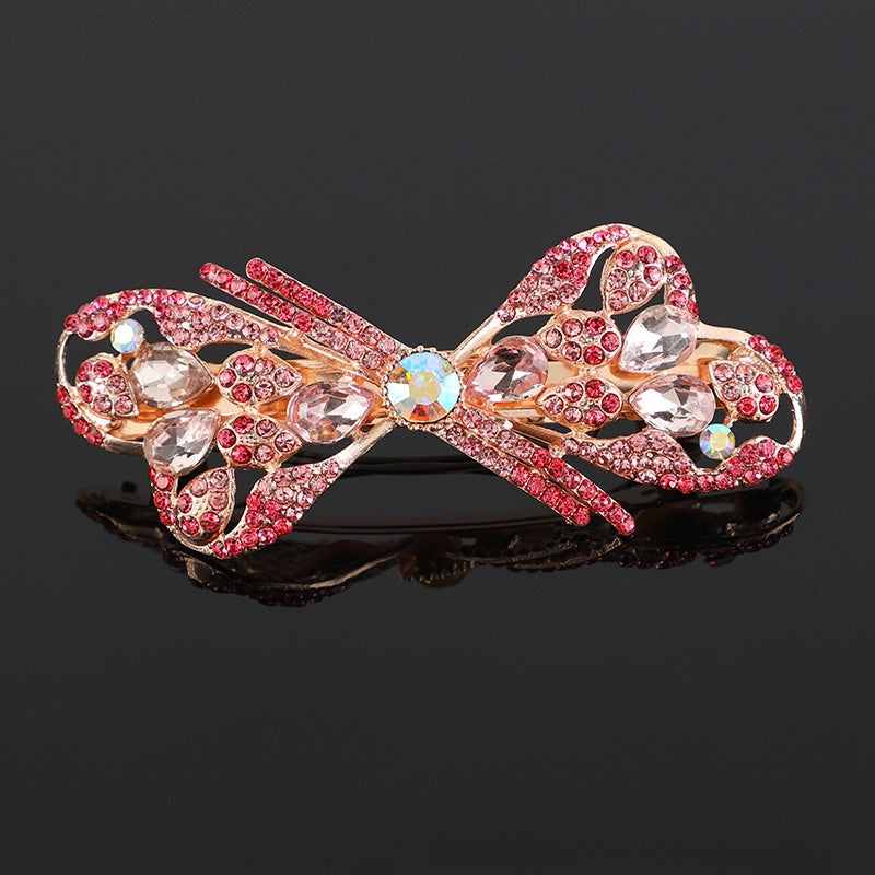 Crystal hair clip