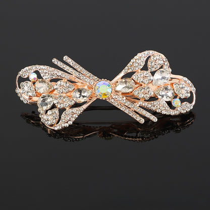 Crystal hair clip