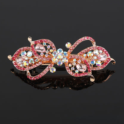 Crystal hair clip