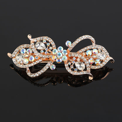 Crystal hair clip