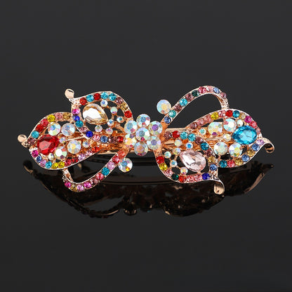 Crystal hair clip