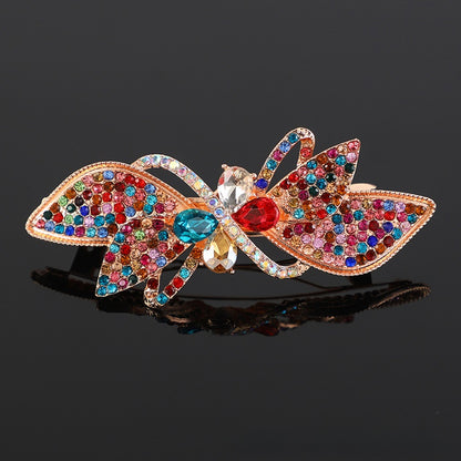 Crystal hair clip