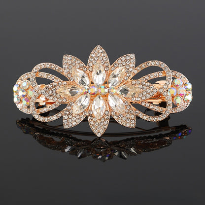 Crystal hair clip