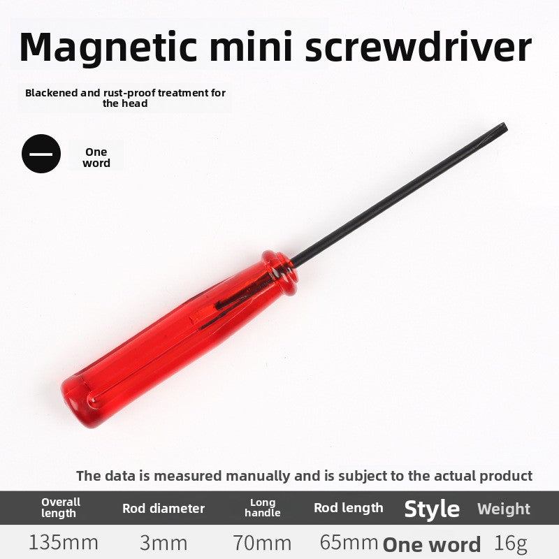Crystal Handle Magnetic Screwdriver