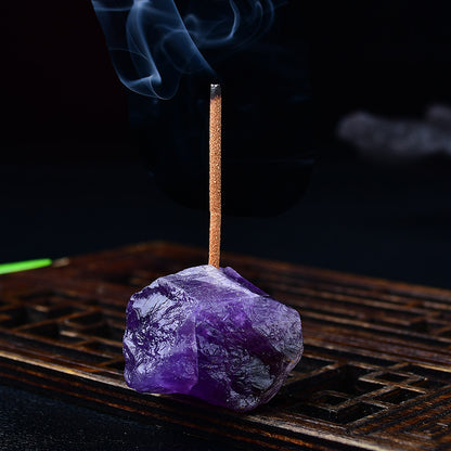 crystal incense holder