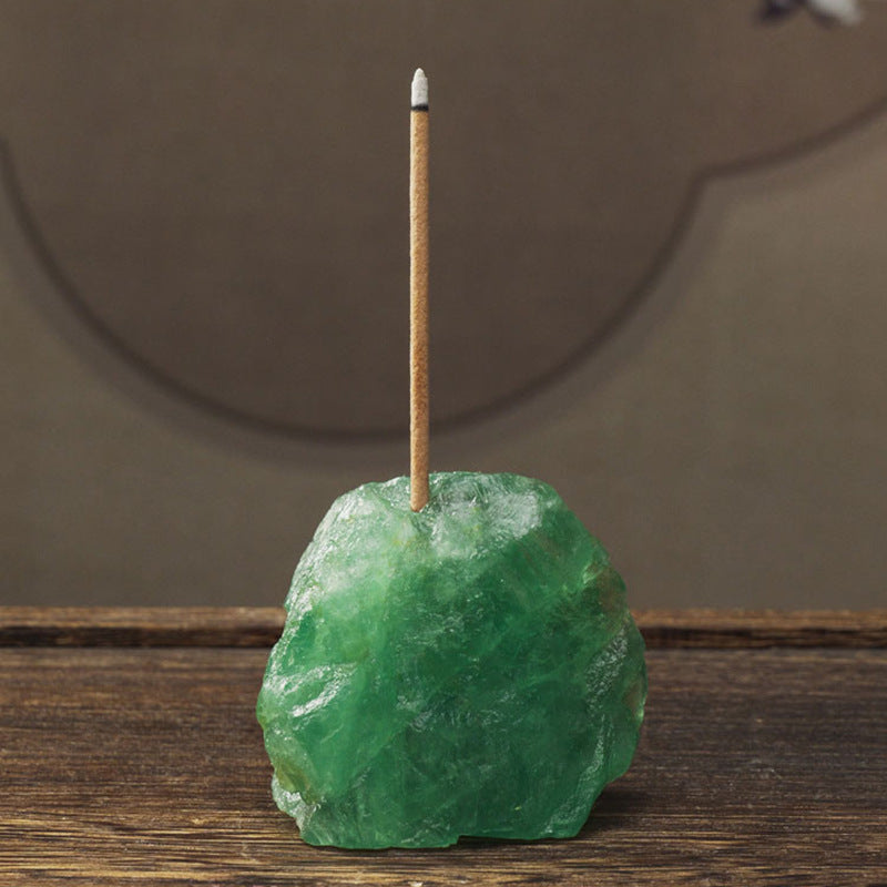 crystal incense holder