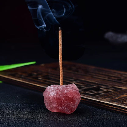 crystal incense holder