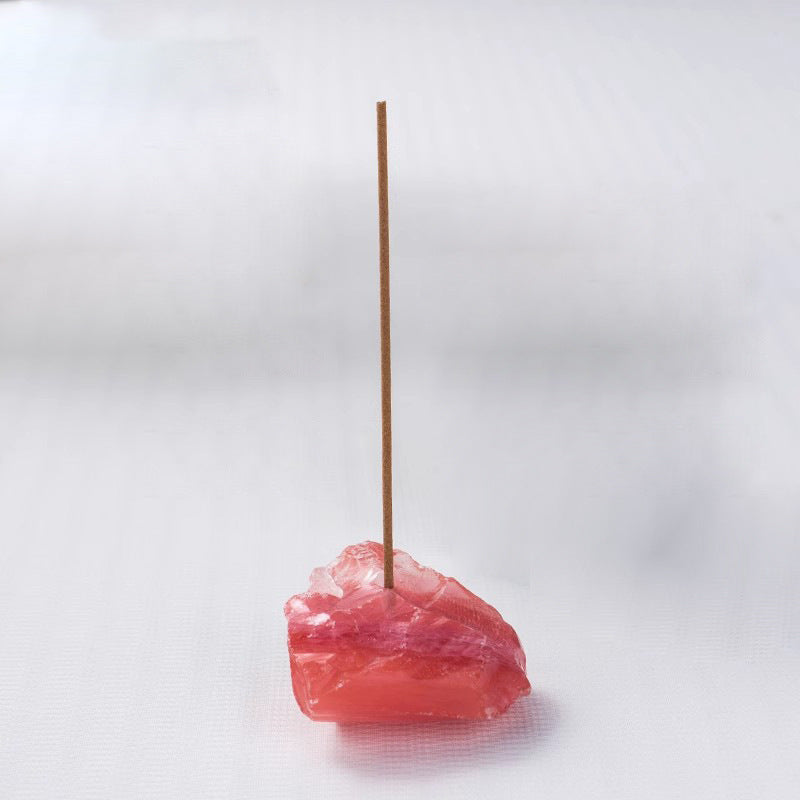 crystal incense holder