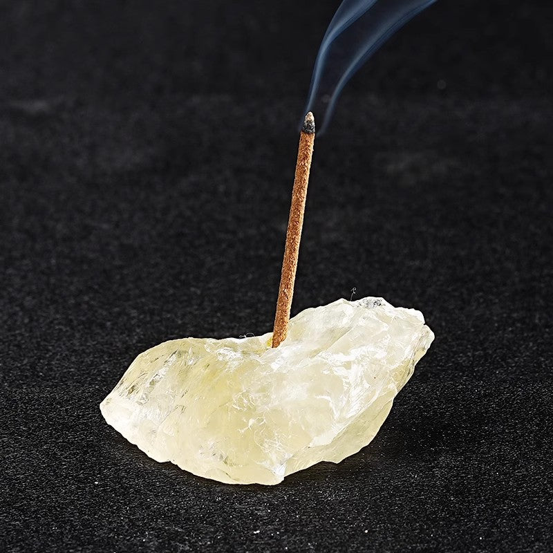 crystal incense holder