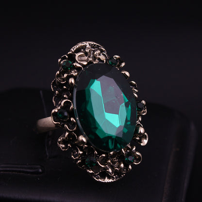 Crystal Large Gemstone Ring