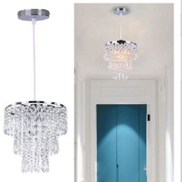 Crystal LED ceiling lamp