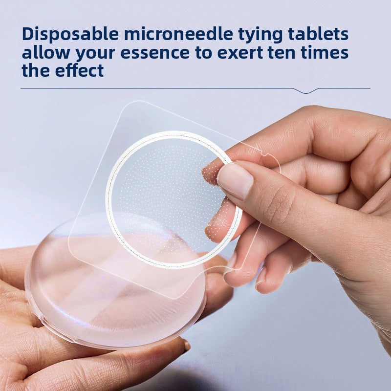Crystal microneedle prick