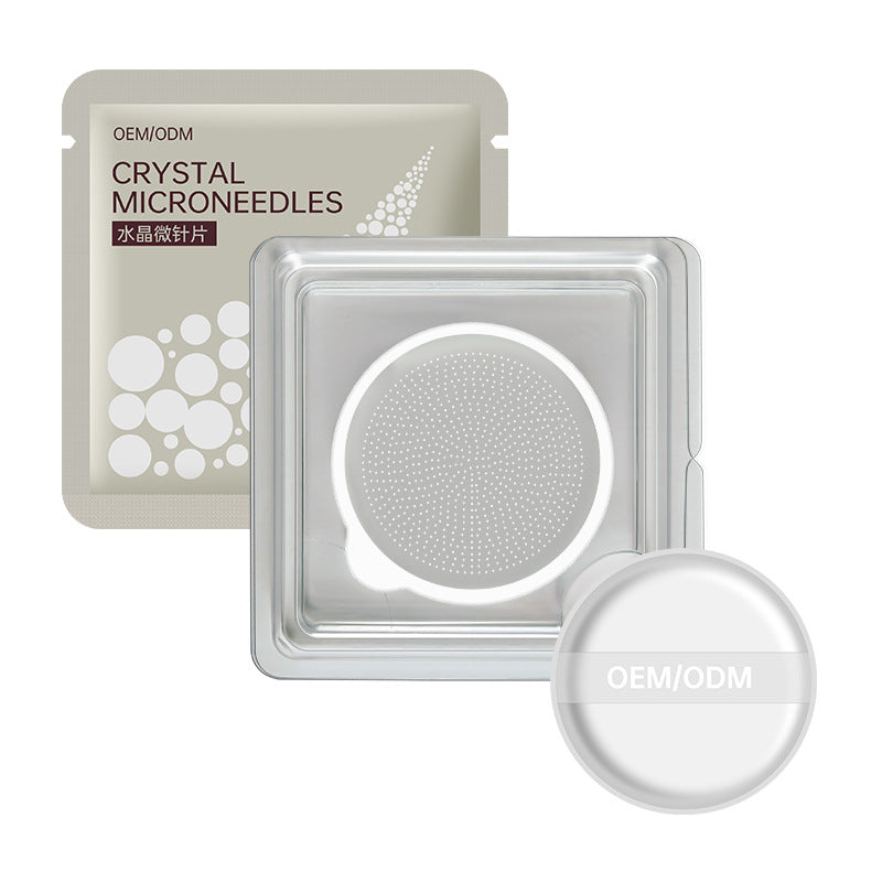 Crystal microneedle prick