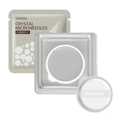 Crystal microneedle prick