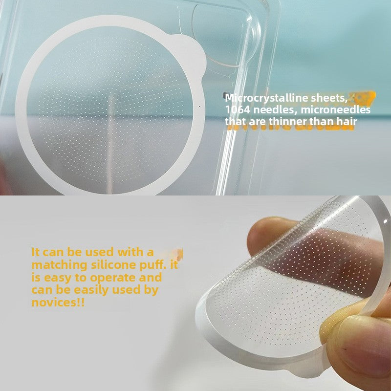 Crystal microneedle prick