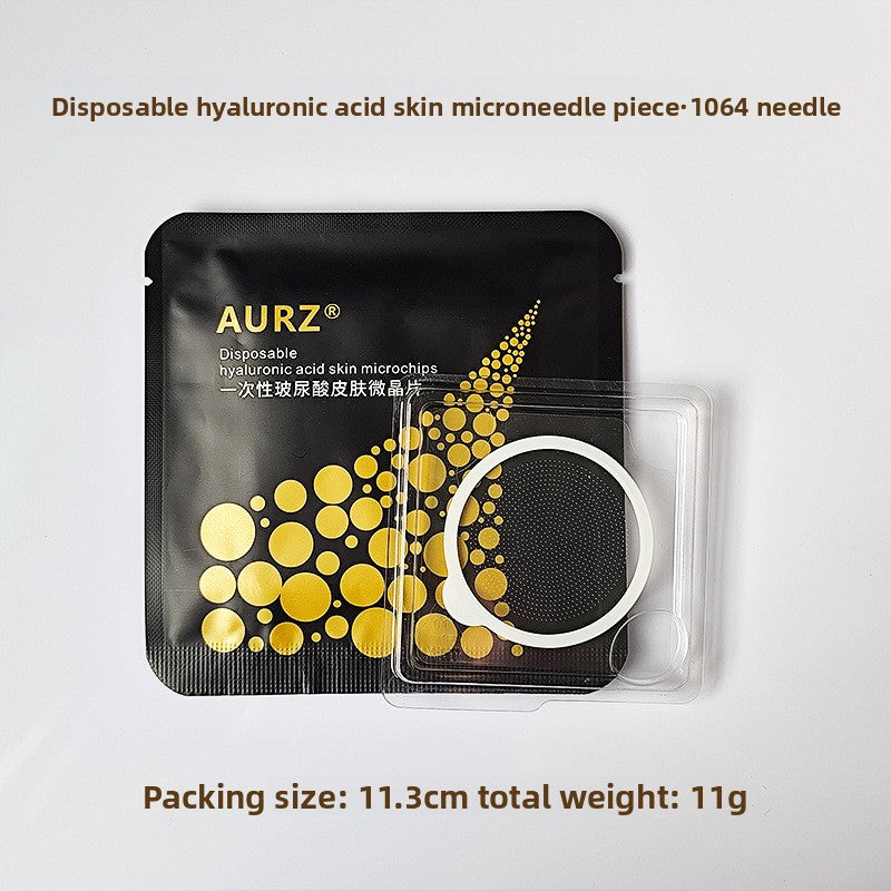Crystal microneedle prick