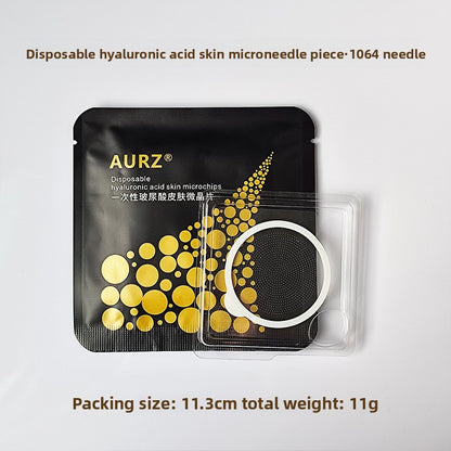 Crystal microneedle prick
