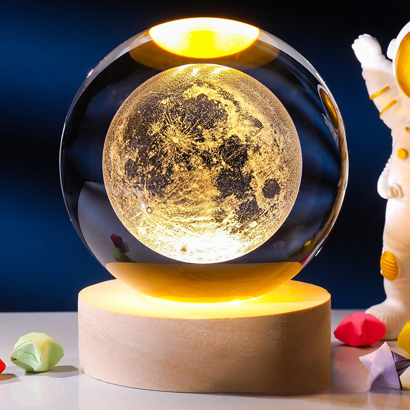Crystal ornament lamp