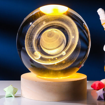 Crystal ornament lamp