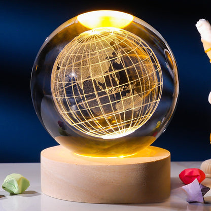 Crystal ornament lamp