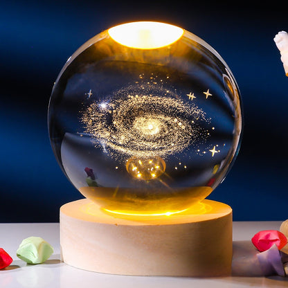Crystal ornament lamp