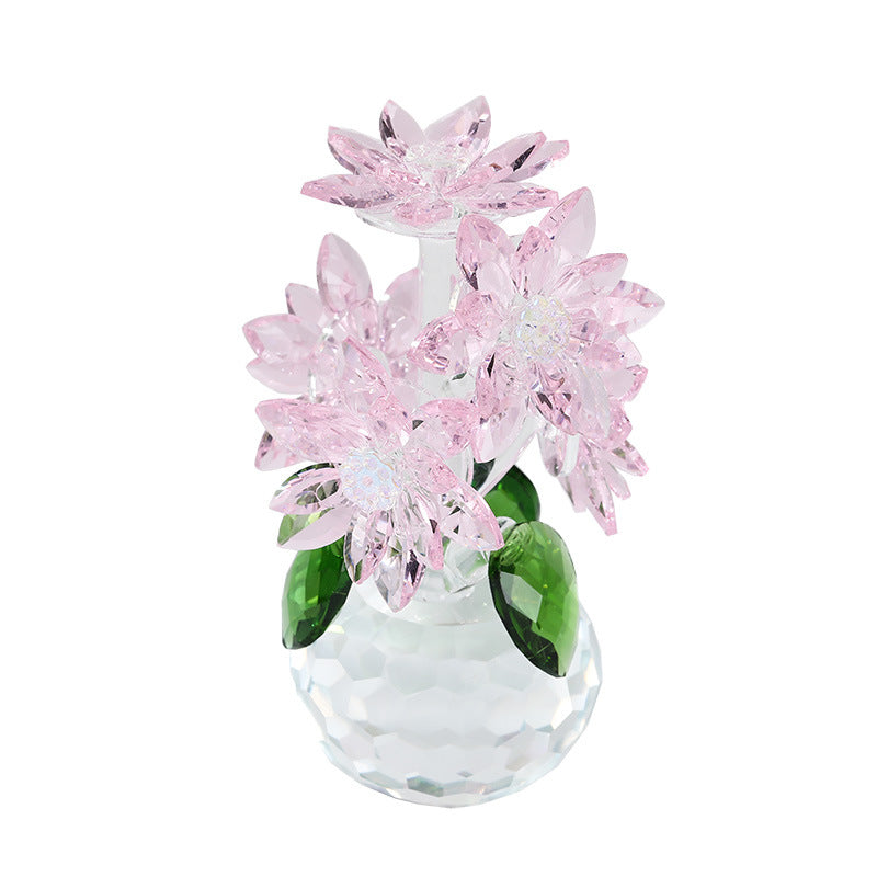 Crystal Ornament Lotus