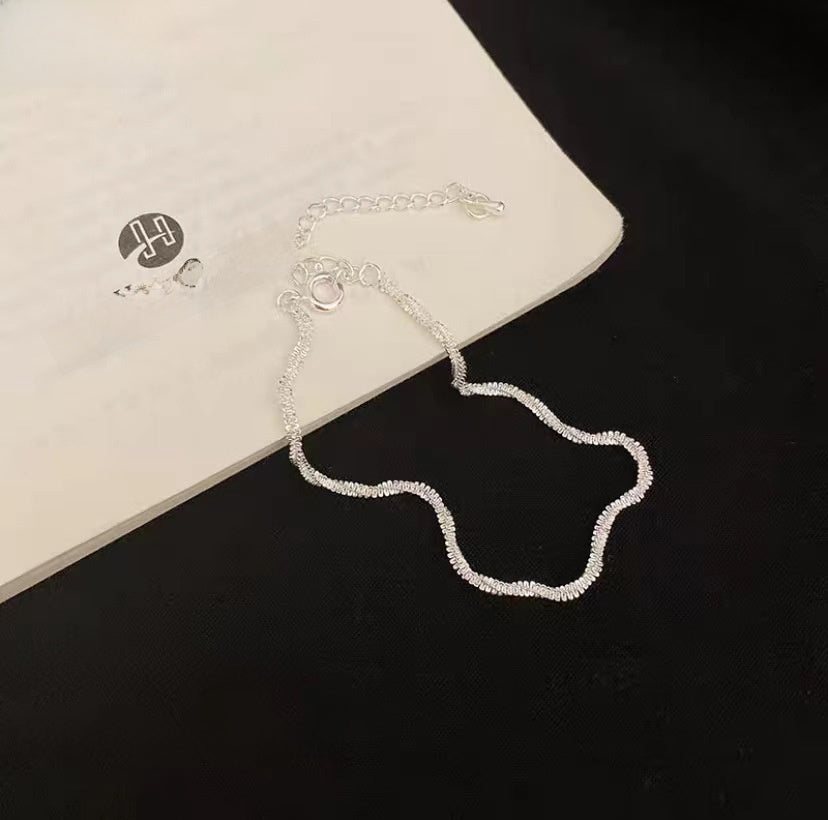 Crystal Pearl Couple Bracelet