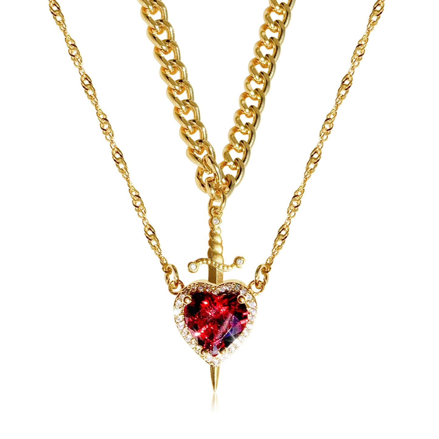 Crystal Pendant Necklace