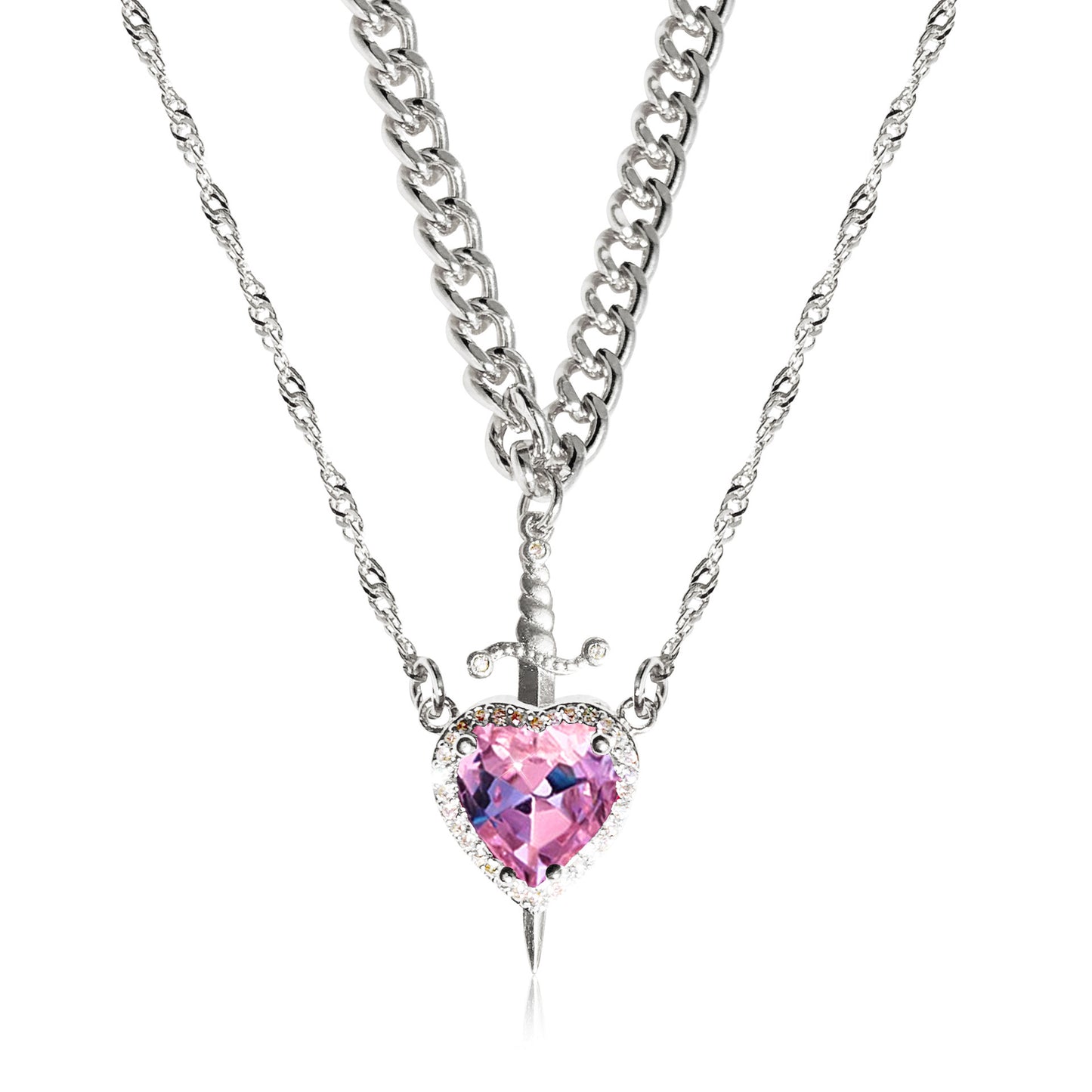 Crystal Pendant Necklace