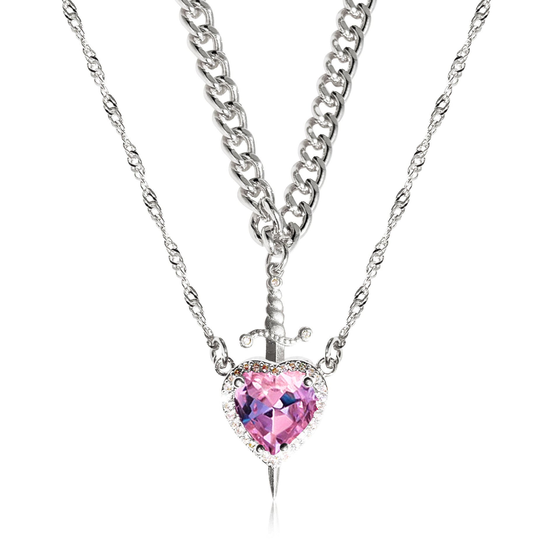 Crystal Pendant Necklace