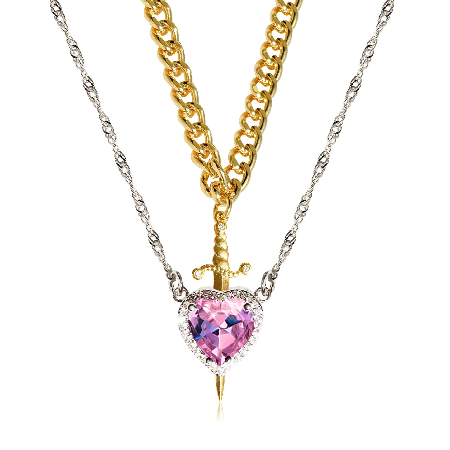 Crystal Pendant Necklace