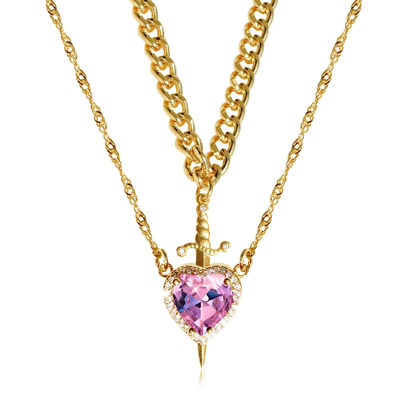 Crystal Pendant Necklace