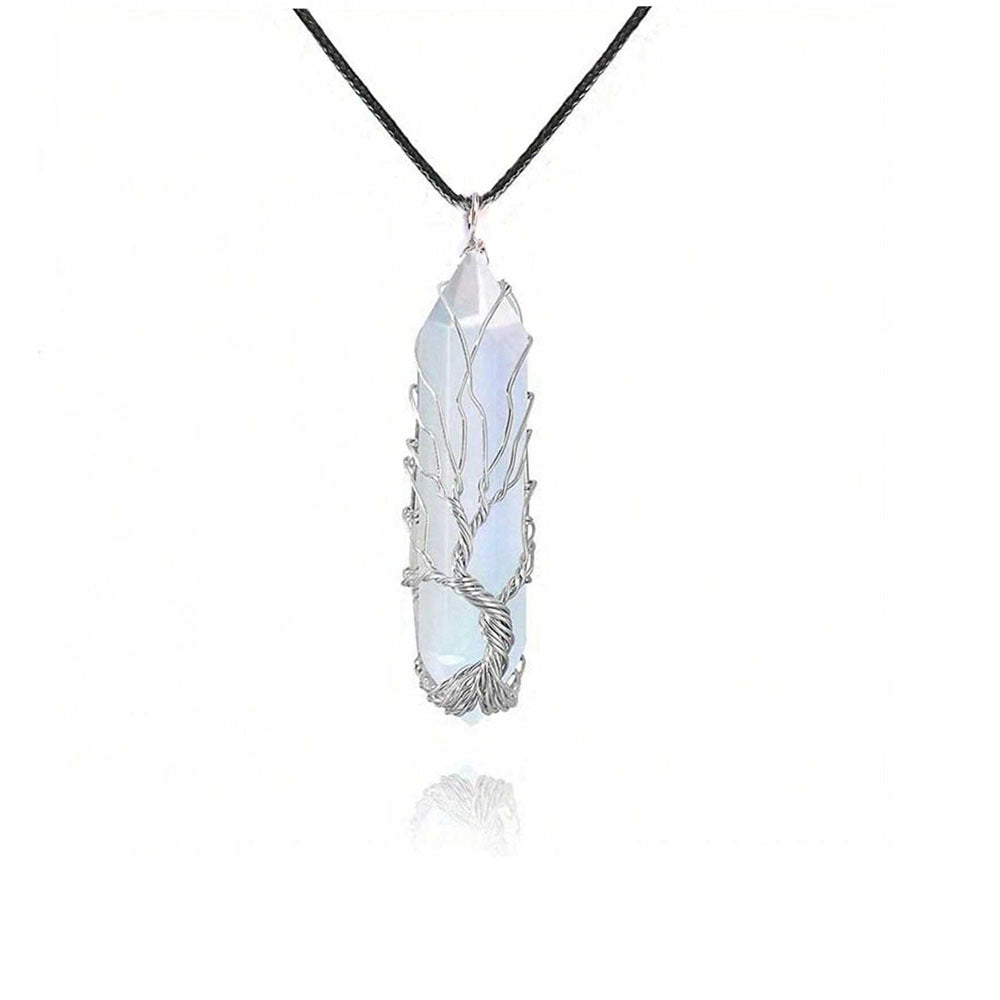 crystal pendant necklace
