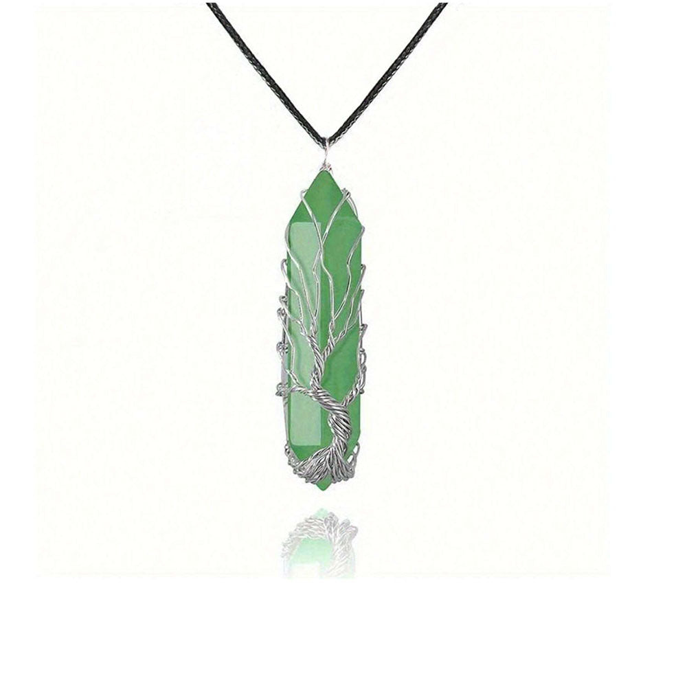 crystal pendant necklace