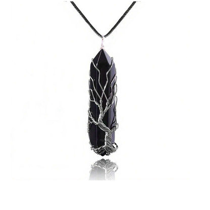 crystal pendant necklace