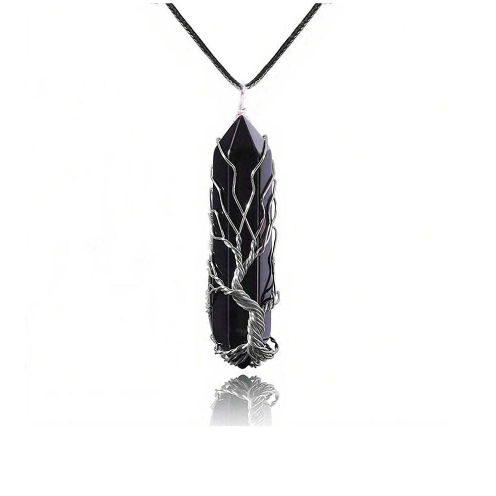 crystal pendant necklace
