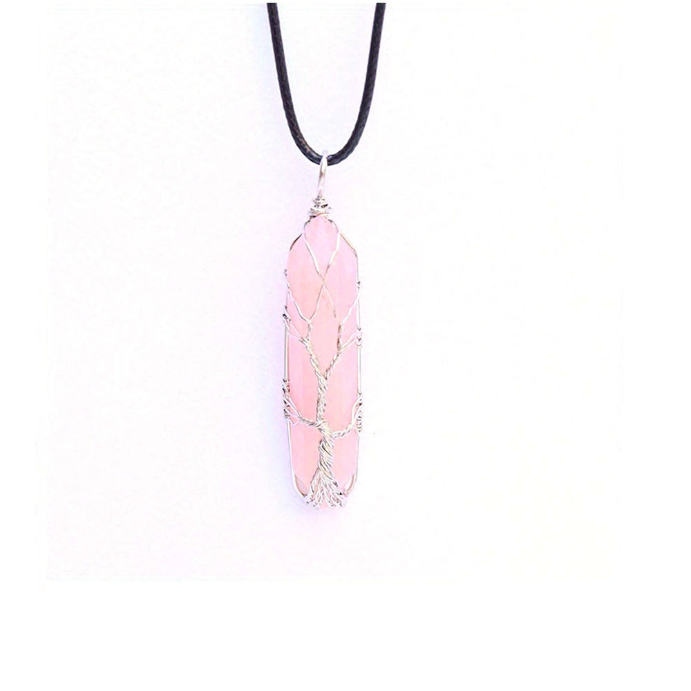 crystal pendant necklace