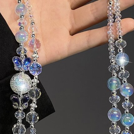 Crystal Phone Lanyard