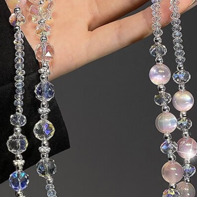 Crystal Phone Lanyard