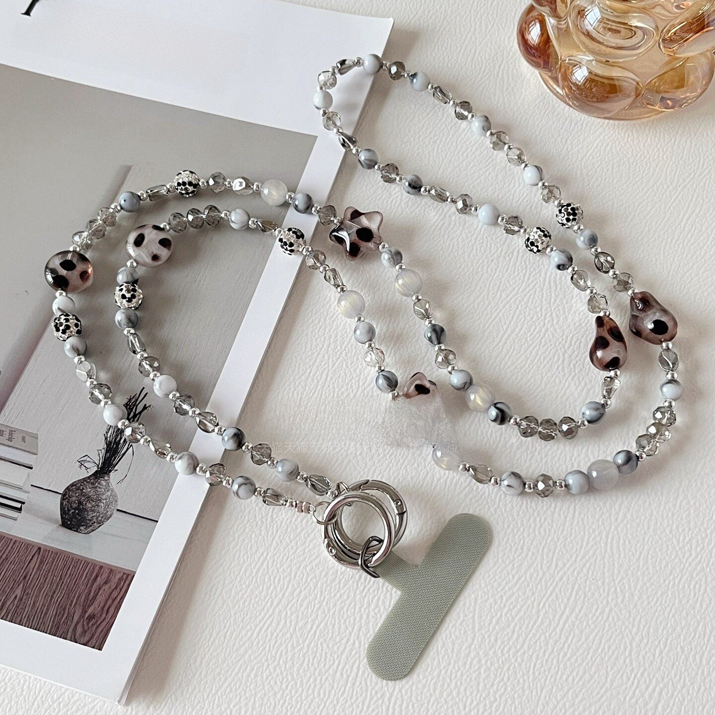Crystal Phone Lanyard