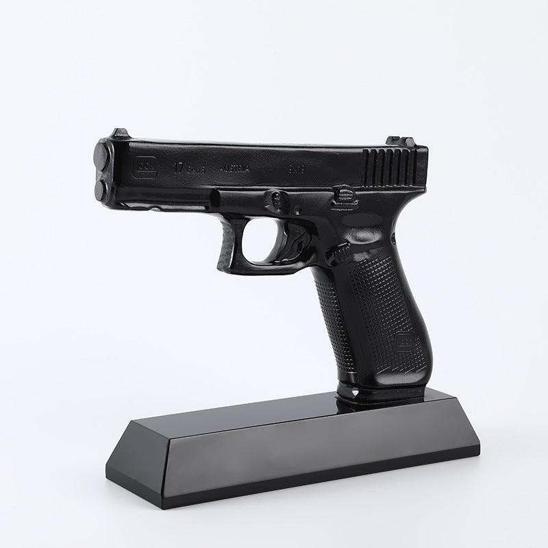 Crystal Pistol Model Decorative Ornament