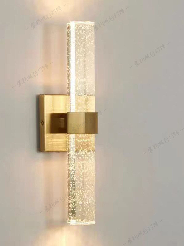 Crystal Rechargeable Wall Lamp with Remote Control