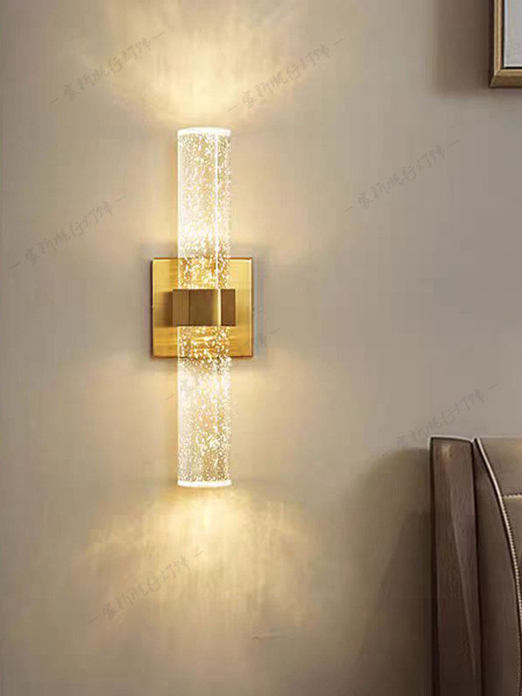 Crystal Rechargeable Wall Lamp with Remote Control