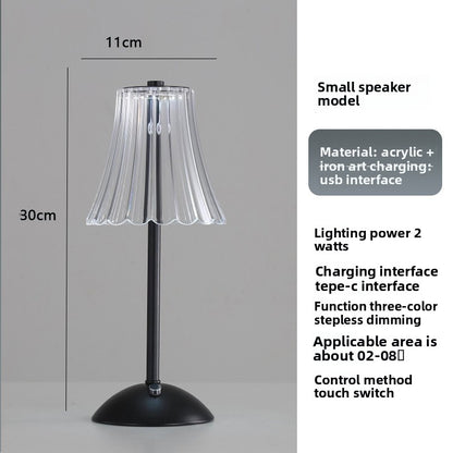 Crystal Retro Table Lamp