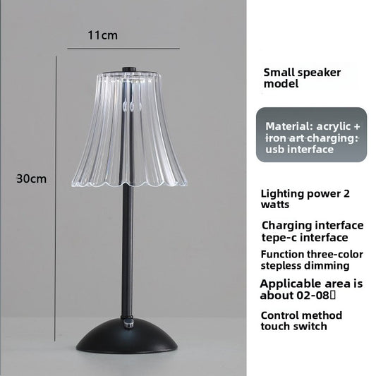 Crystal Retro Table Lamp