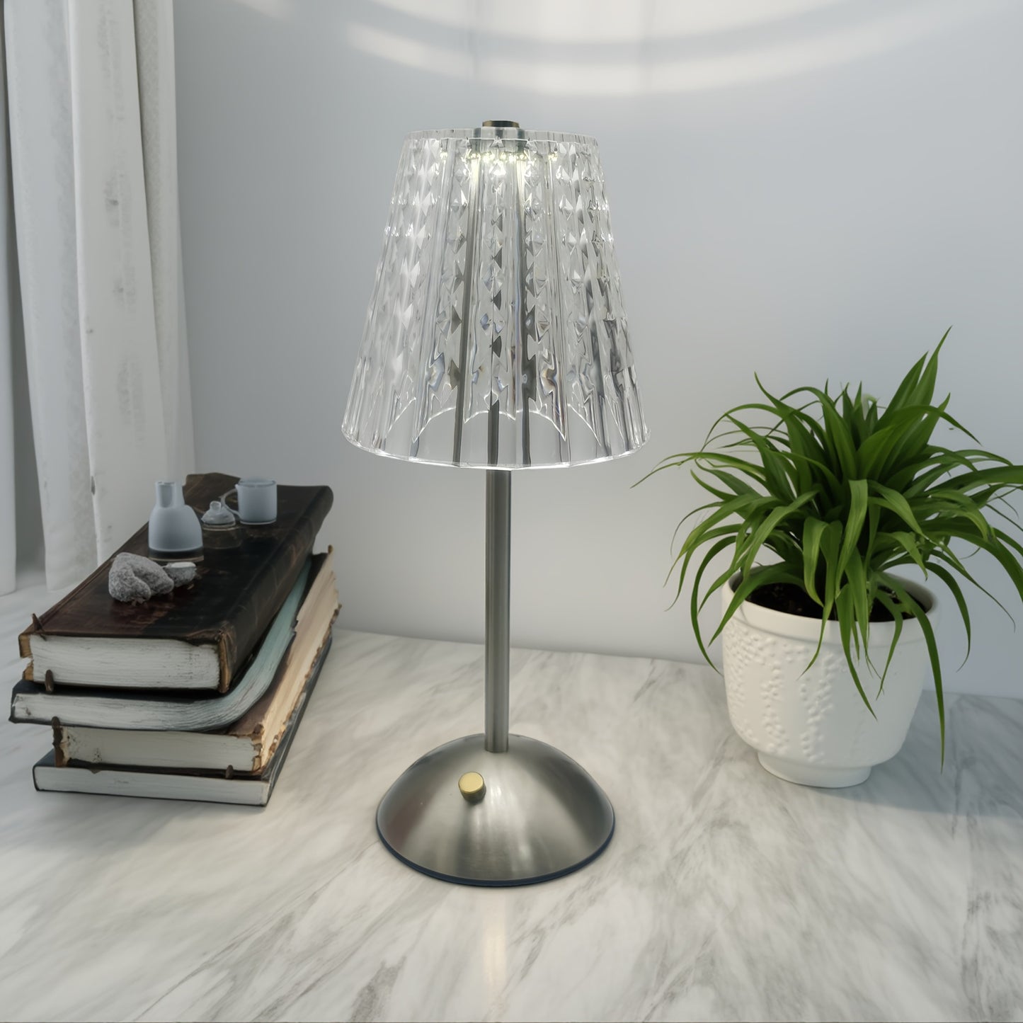 Crystal Retro Table Lamp