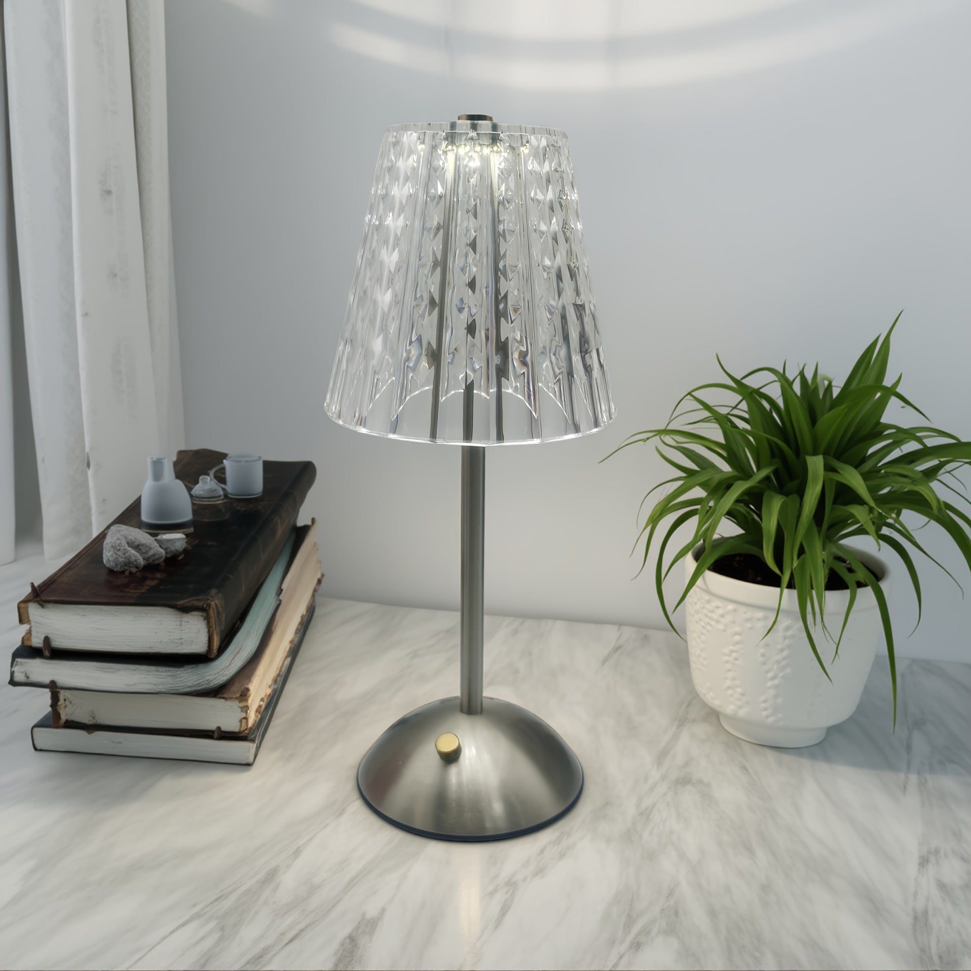 Crystal Retro Table Lamp