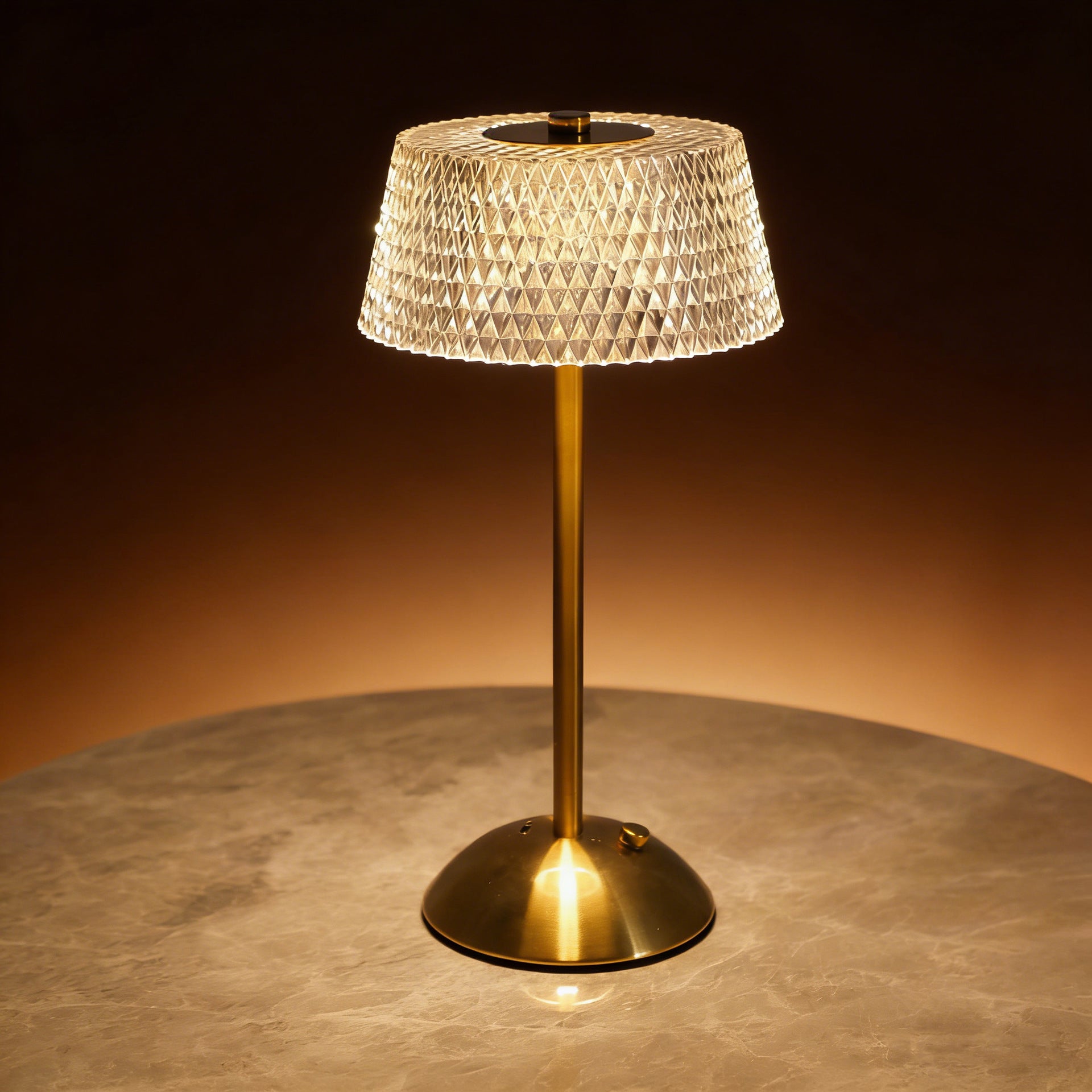 Crystal Retro Table Lamp